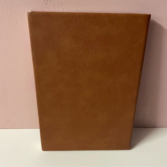 Brown Floral Initial Journal NWOT - Picture 3 of 6